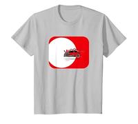 Citroën C3 WRC T-Shirt, Youth, Silver Grey, Medium