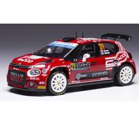 Citroen C3 WRC2 #21 Rally Monte Carlo 2023 Rossel/Dunan 1:43 Model IXO Model