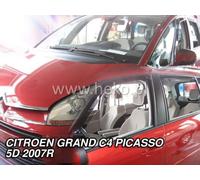 HEKO-12234 Wind Deflectors Fits Citroen C (4 Pieces) PICASSO 2006 on 5-Door MPV (2 Pieces)