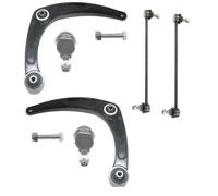 CITROEN C4 PICASSO 2 WISHBONE ARMS WITH BALL JOINTS 2 ANTI ROLL BAR LINK
