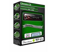 Citroen C5 car radio, Pioneer stereo USB AUX iPod iPhone Android player