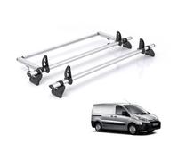 Citroen Dispatch Roof Rack For 07-16 Tailgate Van 2 Bars + Roller Rhino Kamm Pro Only Fits Models With Rear Tailgate Door