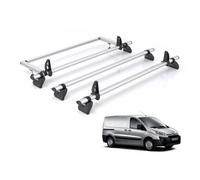 Citroen Dispatch Roof Rack For 2007-16 Models 3X Bars + Roller Rhino Kammbar Pro Only Fits Models With Rear Barn Doors