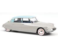 CITROEN DS 19 - 1956 - rose grey / turquoise - NOREV 1:18