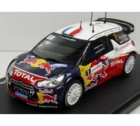 Citroen DS3 WRC 2012 Monte Carlo Rally (Winners Sébastien Loeb and Daniel Elena) Car Diecast Model SCALE 1/43 | PB11