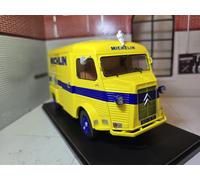 Citroen H Type Fire Engine Van Welly 1:27 1:24 Scale Model Dutch Brandweer Metal