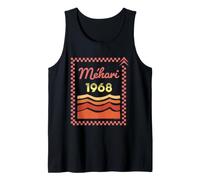 Citroën Méhari 1968 Car Retro Surf Waves Tank Top
