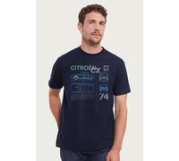 Citroen Men's CX 74 Spec Designs T-Shirt in Navy | Size: Small Citroen Navy S