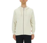 Citroën O102941-W497 HOODED SWEATSHIRT FULL ZIP Vintage Logo Sleeve Print W/Side Pockets C23W Sweatshirt Men's Birch White Size XL