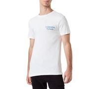 CITROËN Men's T-Shirt Origins Small & Stampa Evolution Sketches Sul Retro C24s, White, XL