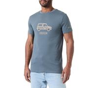 CITROËN O103084-J543 T-Shirt Mehari Sketch&Story Large Print & Logo on C24S Men's Stormy Weather Size S, Stormy Weather, S