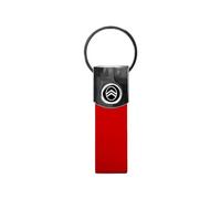 Citroen Official Red Keyring, New Black Logo, red, Taglia unica