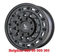 Citroen Relay AT1 8x18 set of 4 Satin Black Alloy Wheels / NEW