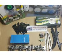TIMING CHAIN Head GASKET KIT Bolts CITROEN PEUGOET 2.2HDI FORD TRANSIT 2.2 TDCi