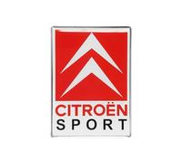 Citroen Sport 3D Logo Sticker, 65 x 46 mm
