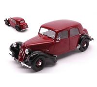 Citroen Traction Avant 11BL Dark Red / Black 1:24 Model by WHITEBOX