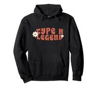 Citroën Type H Legend Van 70s Hippy Flowers Retro Pullover Hoodie