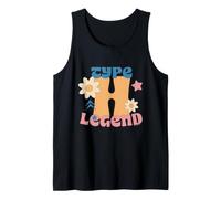 Citroën Type H Legend Van Retro 70s Hippy Flowers Tank Top