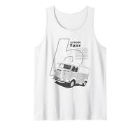 Citroën Type H Retro French Van Front View Promo Tank Top