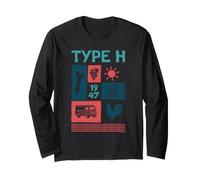 Citroën Type H Van Retro French Icons Long Sleeve T-Shirt