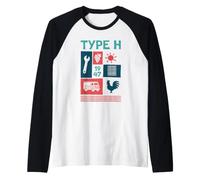 Citroën Type H Van Retro French Icons Raglan Baseball Tee