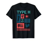 Citroën Type H Van Retro French Icons T-Shirt