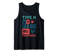 Citroën Type H Van Retro French Icons Tank Top