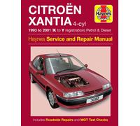 Citroen Xantia Petrol & Diesel (93 - 01) Haynes Repair Manual
