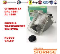 CITROEN ZX LEFT TURN SIGNAL LAMP CLEAR NEW VALEO 84520 95656545