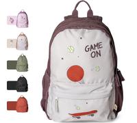 Citron Grand Toddler Backpack, Cool Kid - Stay Light & Organised All Day - Lightweight rPET Build, Fits 14” Laptop, Whistle Chest Strap & Dual Bottle Pockets Included - Kids Backpack Girls & Boys Love