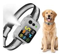 Citronella Bark Collar for Dogs, Spray Dog Training Collar, Anti Barking Collar with 5 Sensitivities, Beep Vibration & Spray 5 Working Modes, Auto Stop Barking Dog Collar for Large Medium Small Dogs