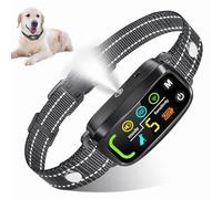 Citronella Bark Collar for Dogs - Spray Dog Training Collar, No Shock Anti Barking Collar with 5 Adjustable Sensitivity Beep/Vibration/Spray, Rechargeable Auto Stop Barking for Large Medium Small Dogs