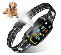 Citronella Bark Collar for Dogs - Spray Dog Training Collar, No Shock Anti Barking Collar with 5 Adjustable Sensitivity Beep/Vibration/Spray, Rechargeable Auto Stop Barking for Large Medium Small Dogs