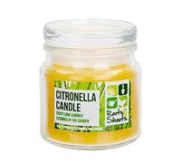 Citronella Candle in Glass Jar | 1 Piece | Yellow | 18 Hours Burn Time