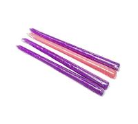 Citronella Candle Outdoor Citronella Candle Rings Made Premium And Candle For Advent Of 4 Hand Day Set Valentine's Home Decor Candle Holder Large Pie Candle (Purple,Pink, One Size)