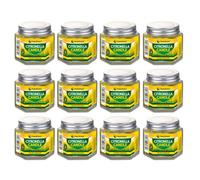 Citronella Candles Outdoors Tea Light Set of 12 - Effective and Natural Fly Repellent Candles and Mosquito Repellent Candles Outdoor, Camping by Great British Home