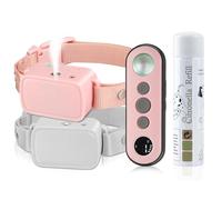 Citronella Dog Training Collar with Remote 3 Modes[Spray & Beep] Spray Citronella Dog Training Collar, Humane Training Dog Collar, Adjustable Anti-Bark Device Collar for Puppies Dogs