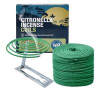 Citronella Incense Coils Outdoor Patio - Each Coil Could Last for 5-7 Hours - Perfect For BackYards Camping (Contains 48 coils & 2 Stands)