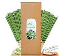 Citronella Incense Sticks 100 Sticks Natural Long-Lasting Fragrance for Home Office Yoga Room Tea Room Temple Gift,Meditation Gifts - Spritual Cleansing