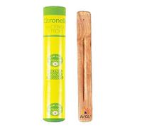 Citronella Incense Sticks with Wooden Holder for Insect & Bugs Repellent, Anti Mosquito Insect Repeller Fragranced Indoor Outdoor Garden 30 Sticks (Pack of 1) - Sold by ANGIX