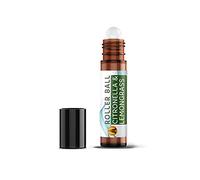 Citronella & Lemongrass Essential Oil Blend Aromatherapy Roll On, 10ml | Roller Ball Essential Oils for Skin | Vegan, Made in UK
