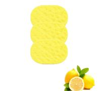 Citronella & Lemongrass Soap Sponge, Sweet & Uplifting Lemongrass Bar, Plant-Based, Cruelty-Free, Body Wash Soap Bars Sponge for Women & Men (3)