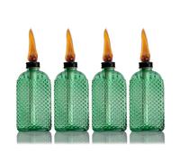 Citronella Torches Outdoor 4 PCS - Tabletop Wicks Backyard Party Décor