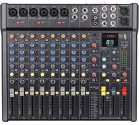 Citronic | CMC-14 Mixing Console with DSP Effects, USB/BT Player, XLR & Jack Inputs | Compact Professional Audio Mixer for Live Events, Recording & Studio Use