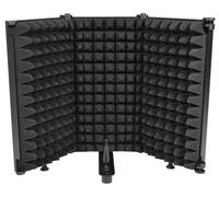 Citronic | 3 Section Foldable Pop Filter a Studio Grade Microphone Isolation Screen For a Professional Finish to any Vocal Recording Eliminate Unwanted Noise