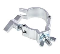 Citronic 48-51mm Truss Mount O-Clamp | M10 Lighting Clamp 50kg Load Silver