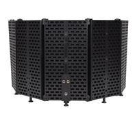 Citronic | 5 Section Foldable Pop Filter a Studio Grade Microphone Isolation Screen For a Professional Finish to any Vocal Recording Eliminate Unwanted Noise