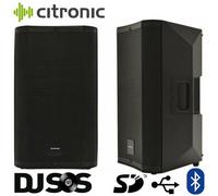 Citronic CASA-12A 12" Active Powered PA Speaker with Bluetooth DSP USB/SD 600W