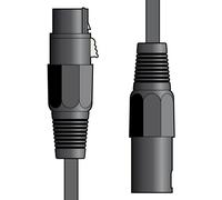 Citronic Classic Microphone Lead XLR Female - Male 0.5m Black
