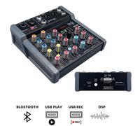 Citronic CMA-6 Compact Mixer with DSP FX and Bluetooth / USB Play & Record